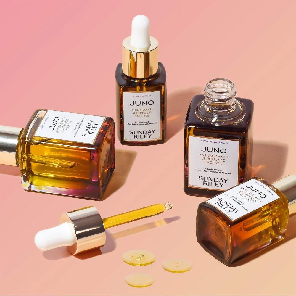 Sunday Riley Juno Antioxidant And Superfood Face Oil, 1.18 Fl Oz : Beauty & Personal Care