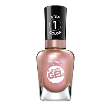 Sally Hansen Miracle Gel™, Shhhh Immer, Long Lasting, Gel-Like Formula, No Uv Lamp Needed, Pink Glitter Nail Polish