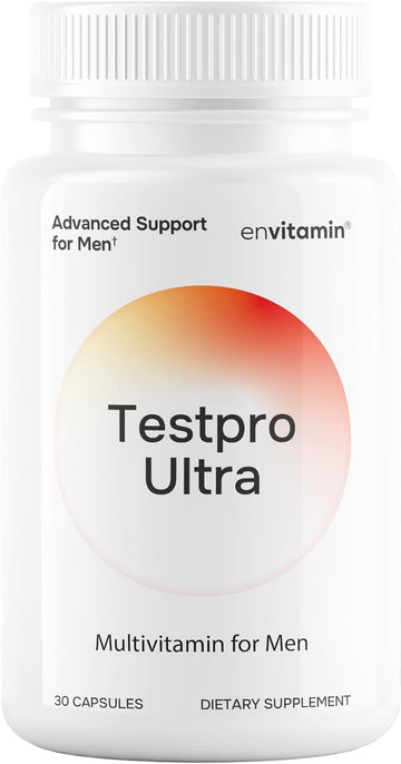 Testpro Testosterone Support Ultra For Men With Fenugreek, Tribulus & Maca