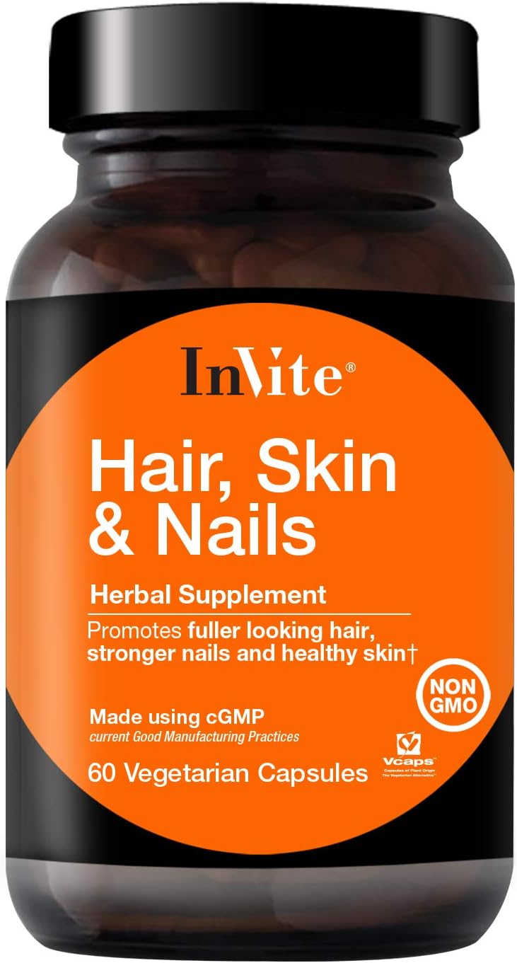 Invite Health Hair, Skin & Nails Supplement - Supports Health And Grow