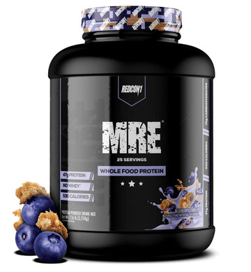 REDCON1 MRE Protein Powder, Blueberry Cobbler - Meal Replacement Prote