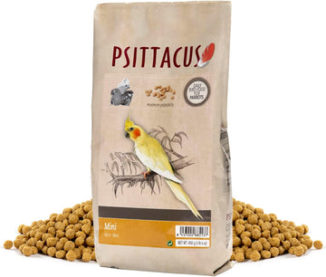 Psittacus Mini 450 G | Complete Food For Nymphs, Cotorras And Cockatoos | Premium Bird Food | 100% Non-Gmo1