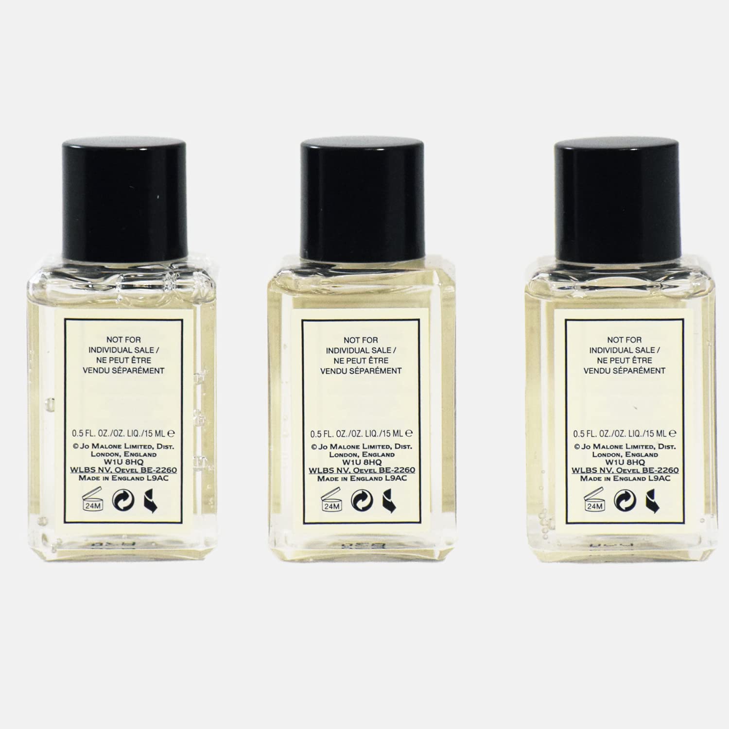 Jo Malone Wood Sage And Sea Salt Body And Hand Wash Trio Travel Size Set - 3 X 0.5 Oz : Beauty & Personal Care