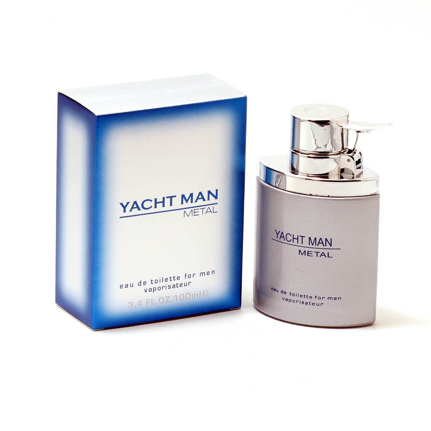 Yacht Man Metal For Men By Myrurgia - Edt Spray 3.4 Oz : Eau De Toilettes : Beauty & Personal Care