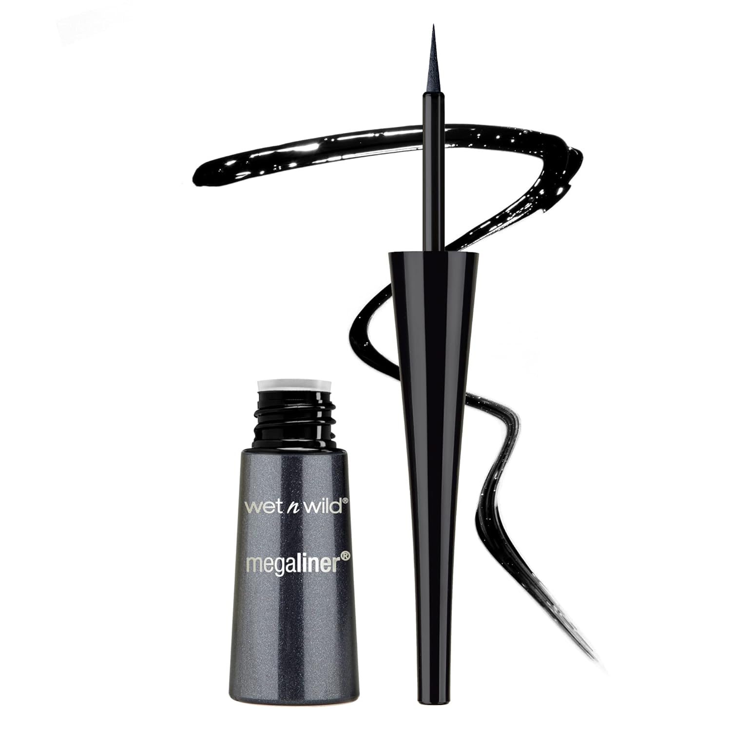 Wet N Wild Megaliner Liquid Eyeliner - Black