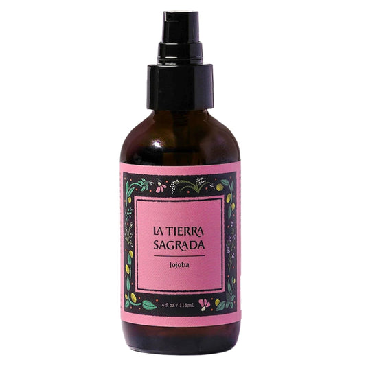 La Tierra Sagrada - Natural Jojoba Hair Oil (4 Oz)