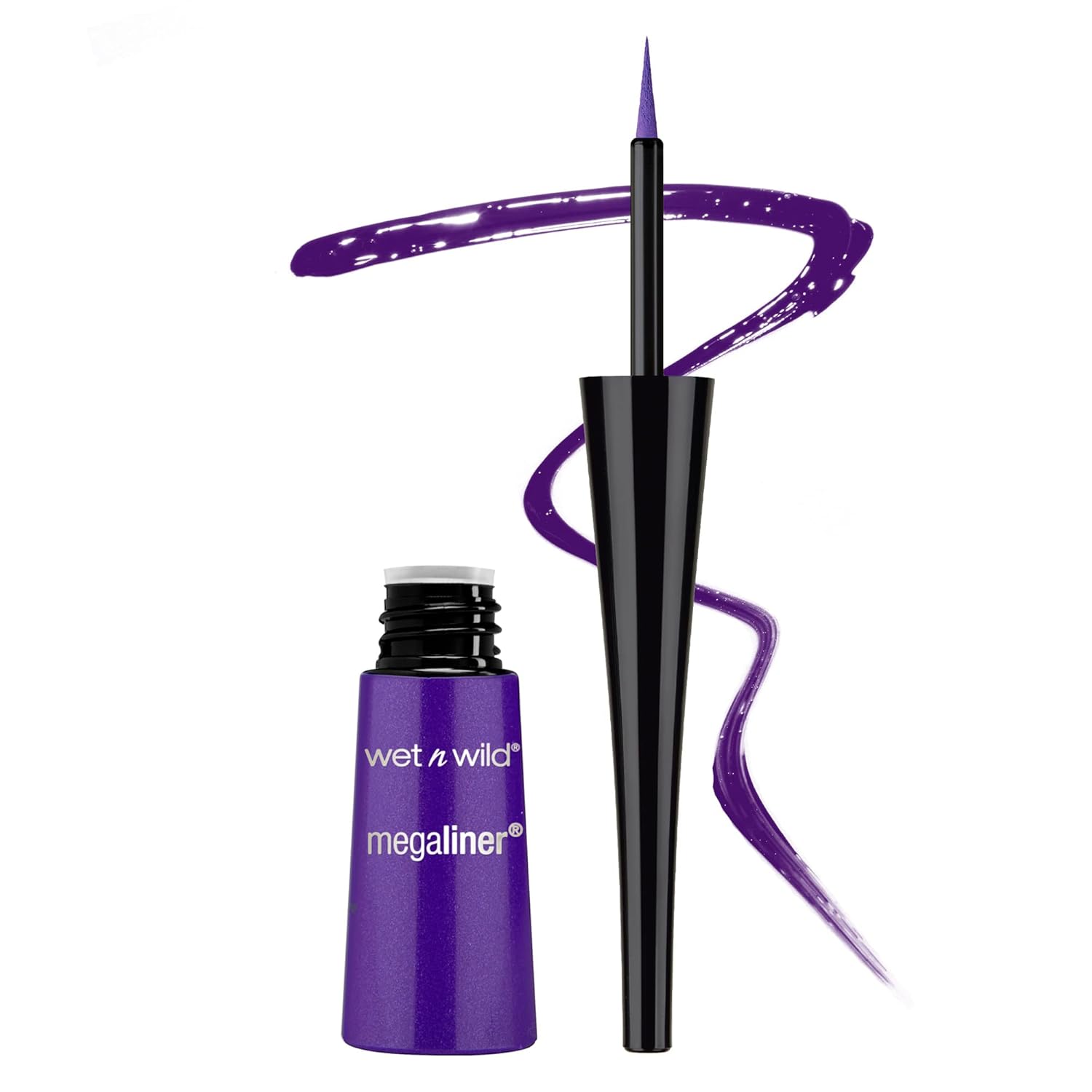 Wet N Wild Megaliner Liquid Eyeliner - Electric Purple