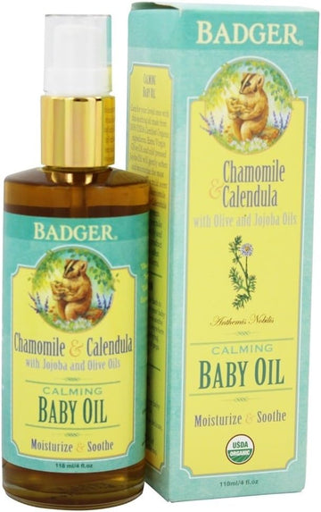 Badger Baby Oil 4z Size 4z Badger Baby Oil 4z