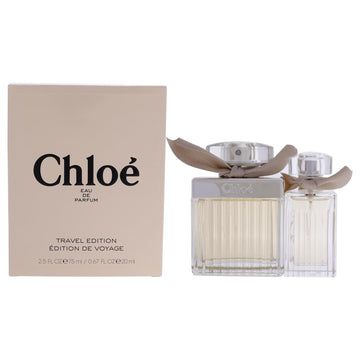 Chloe Chloe 2.5Oz Edp Spray, 0.67Oz Edp Mini Spray Women 2 Pc Gift Set