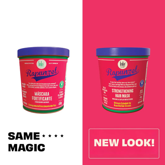 Lola From Rio - Rapunzel - Strengthening Hair Mask For Hair Growth Simulation, Reduces Hair Loss, Restores Shine, For All Hair Types 15.87 Fl Oz