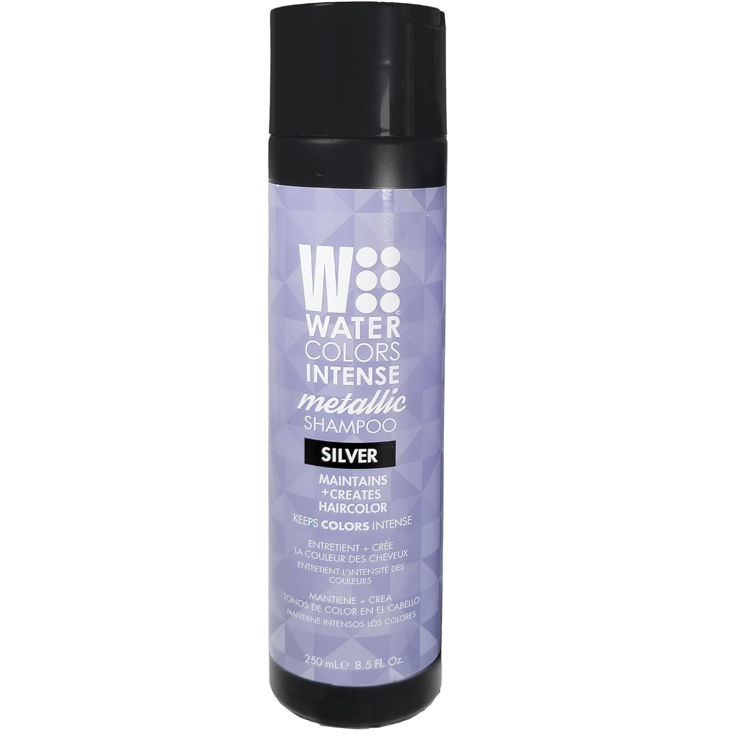 Watercolors Intense Color Shampoo 8.5 Oz Metallic Silver