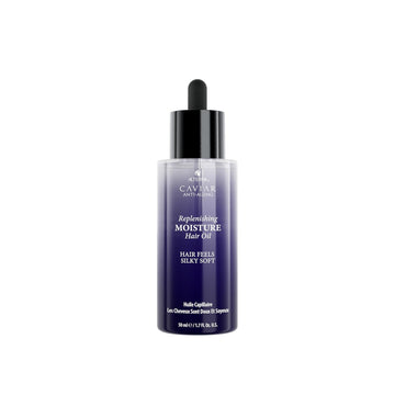 Alterna Haircare Caviar Anti-Aging Replenishing Moisture Hair Oil 1.7 Oz | Lightweight, Revives And Nourishes Hair | Increased Shine And Softness | Heat Protectant And Frizz Control