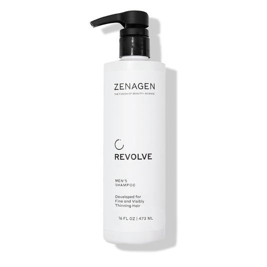 Zenagen Revolve Men'S Thickening Shampoo | Supports Appearance Of Fuller, Healthier-Looking Hair, Developed For Fine & Visibly Thinning Hair, Plant-Based, Color-Safe, 5-Minute Treatment