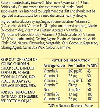 Haliborange Kids Multivitamins Strawberry Capsule Softies, 30 Each
