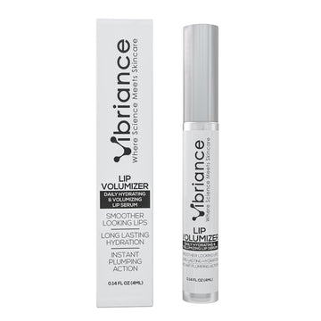 Vibriance Hydrating Lip Volumizer - Plumping Lip Gloss With Hyaluronic Acid - Lip Plumper Smooths Lines And Wrinkles | 0.14 Fl Oz (4 Ml)