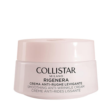 Collistar Rigenera Smoothing Anti Wrinkle Cream Face And Neck 50 Ml, 1.6 Fl Oz Made In Italy [Italian Import]