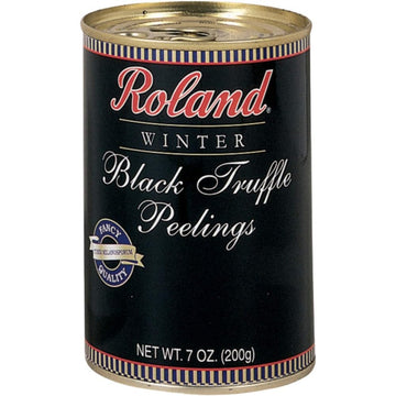 Roland Foods Himalayan Black Truffle Peelings, Indicum Truffles, Specialty Imported Food, 7-Ounce Can