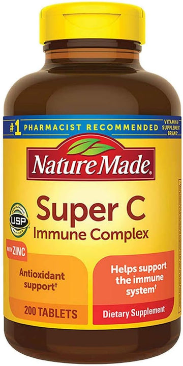 Nature Made Super C Immune Complex 900 Mg 200 Tablets