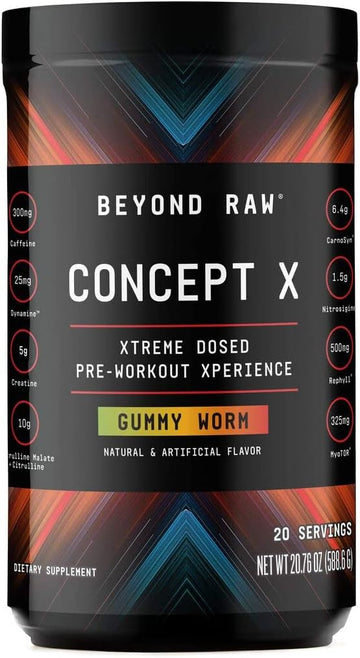 Beyond Raw Concept X - Gummy Worm - 20.76 oz