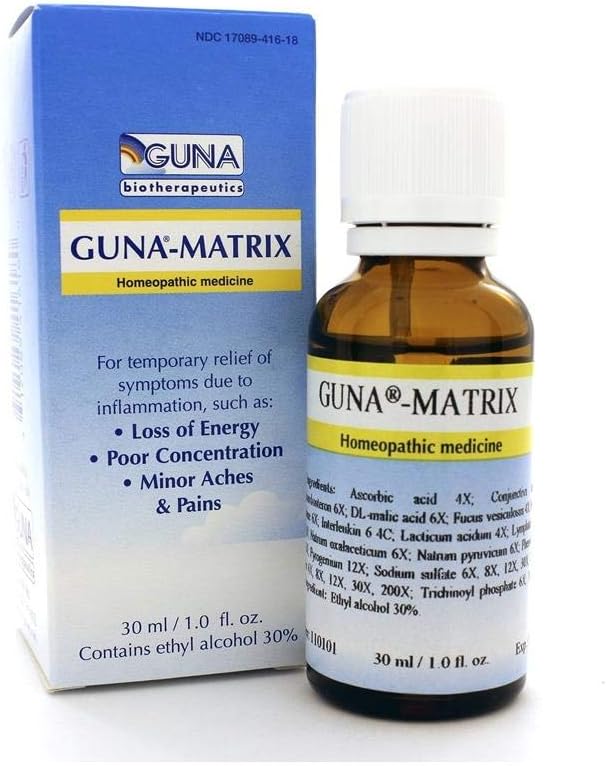 Guna Matrix Homeopathic Support for Temporary relief of general sympto