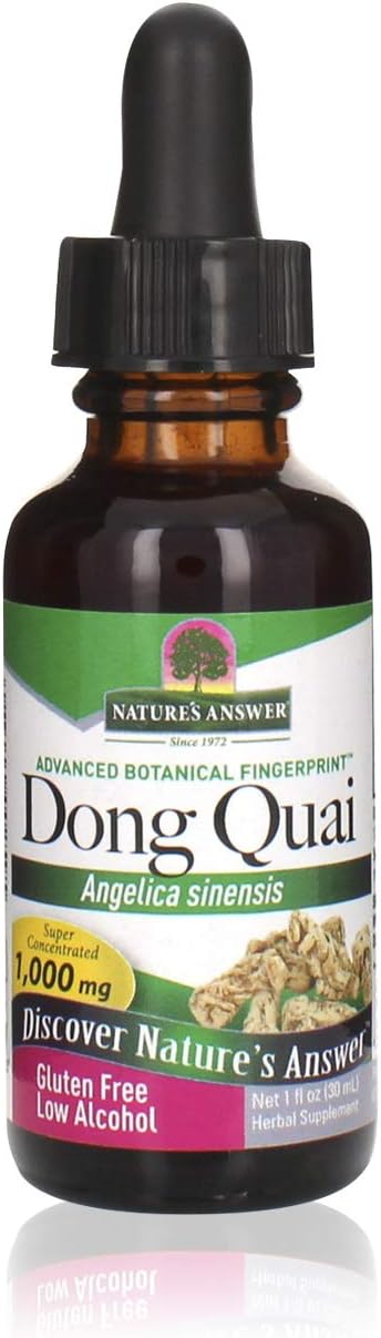 Nature'S Answer Dong Quai Root With Organic Alcohol, 1-  | Mesopause Support | Female Hormonal Balance | Fertility Support