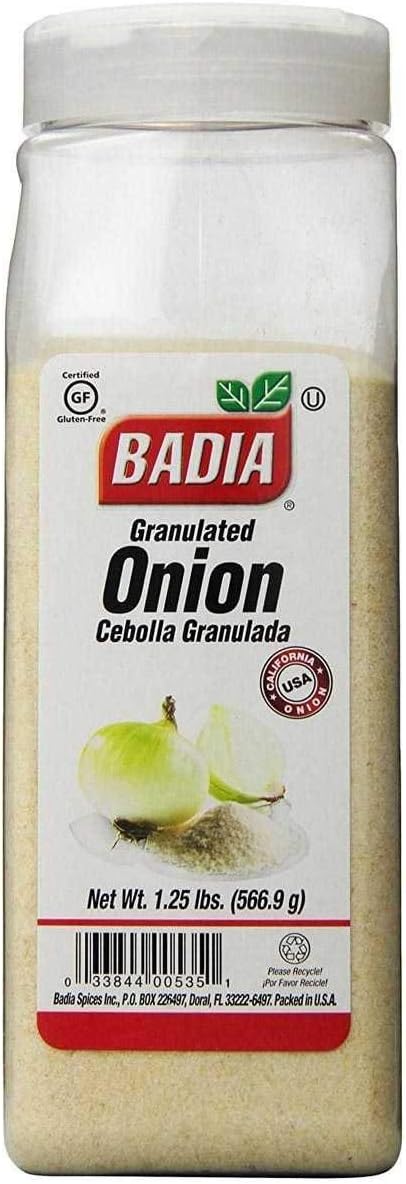 Badia Granulated Onion Powder 566.9 G (1.25Lbs)