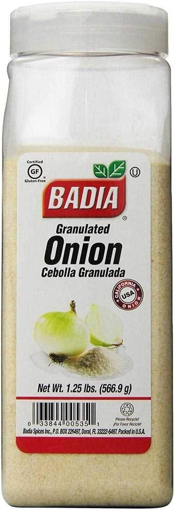 Badia Granulated Onion Powder 566.9 G (1.25Lbs)