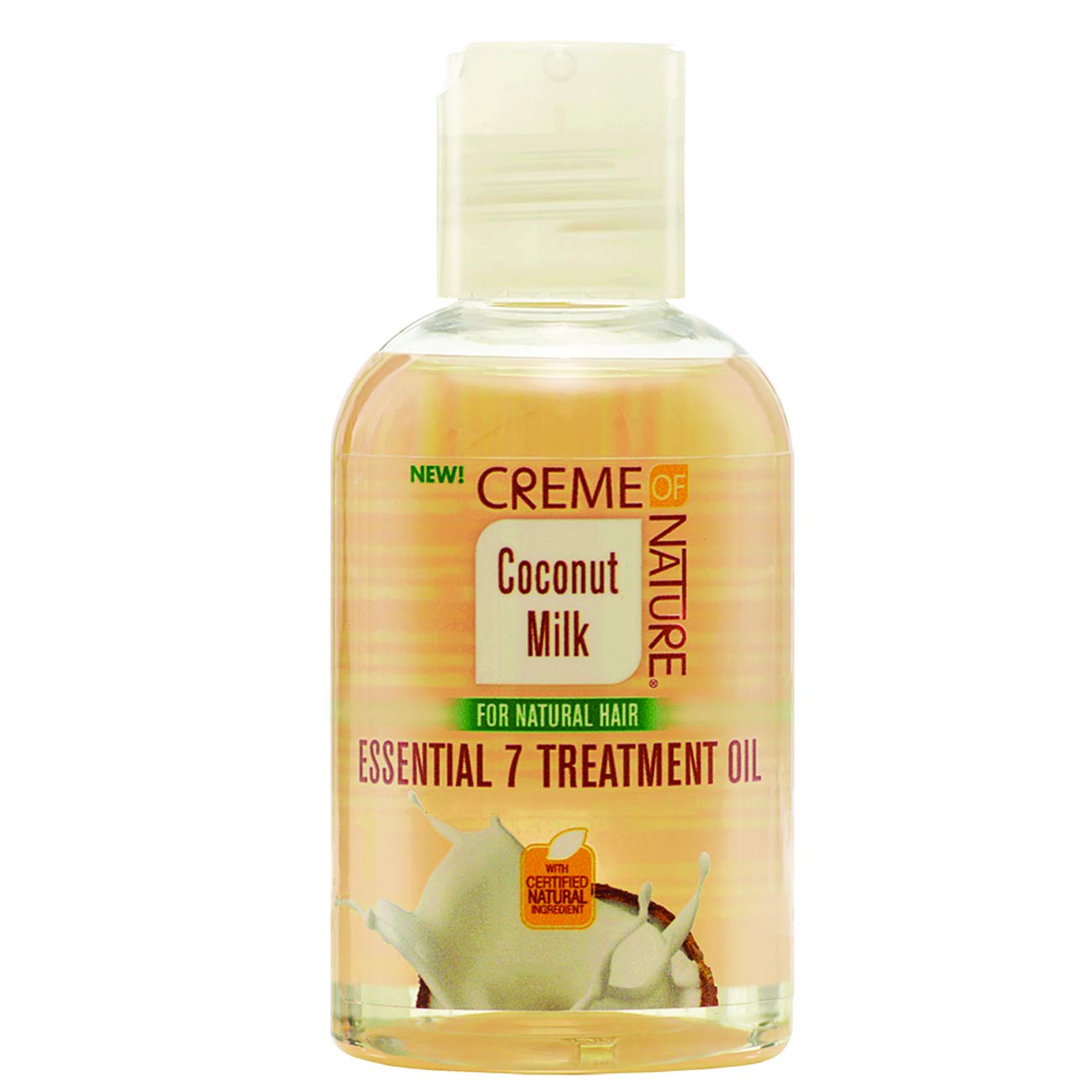 Creme of Nature coconut milk essential 7 treatment oil 4oz, 4 Fluid Ounce (Pack of 1) : Beauty & Personal Care