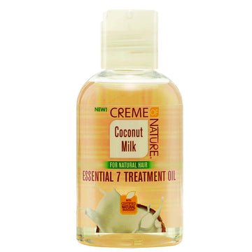 Creme of Nature coconut milk essential 7 treatment oil 4oz, 4 Fluid Ounce (Pack of 1) : Beauty & Personal Care
