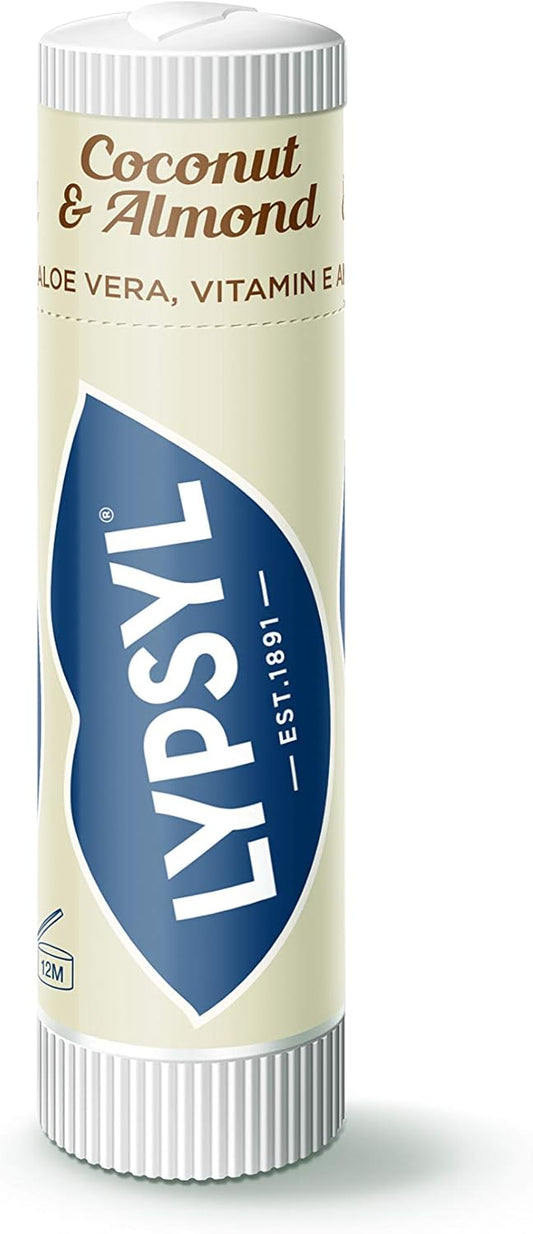 Lypsyl Sensual Lip Balm, Coconut And Almond - Pack Of 9