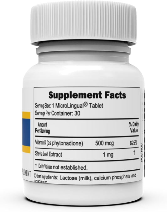 Superior Source Vitamin K1 500mcg