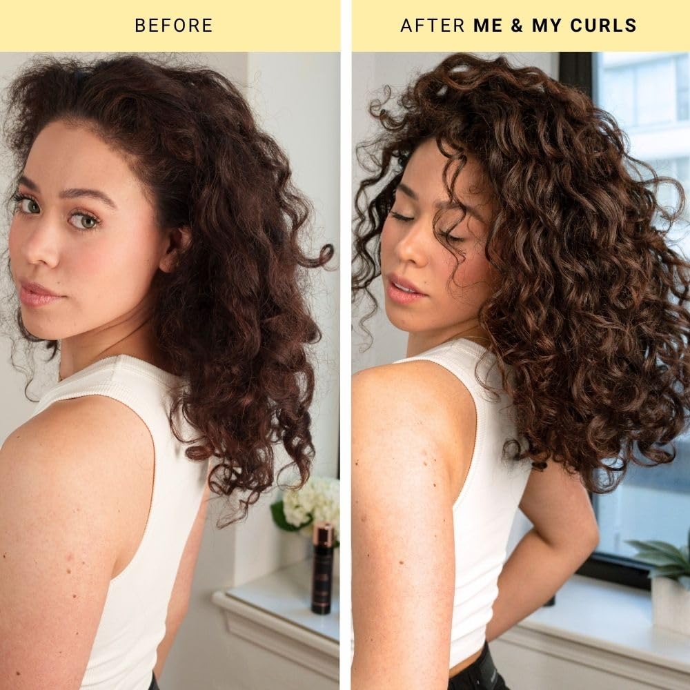 Beachwaver Me & My Curls Creamy Curl Mousse - Travel Size (1.9 Oz) | Lightweight, Creamy Vegan Mousse For Curls, Coils, & Waves - Defines Natural Texture And Enhances Shine | Bondi Beach Day Fragrance : Beauty & Personal Care