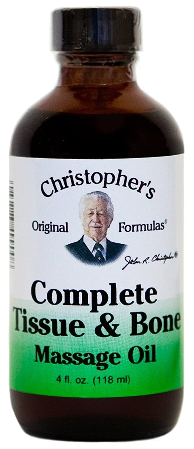 Dr. Christopher's Formulas Complete Tissue and Bone Massage Oil, 4