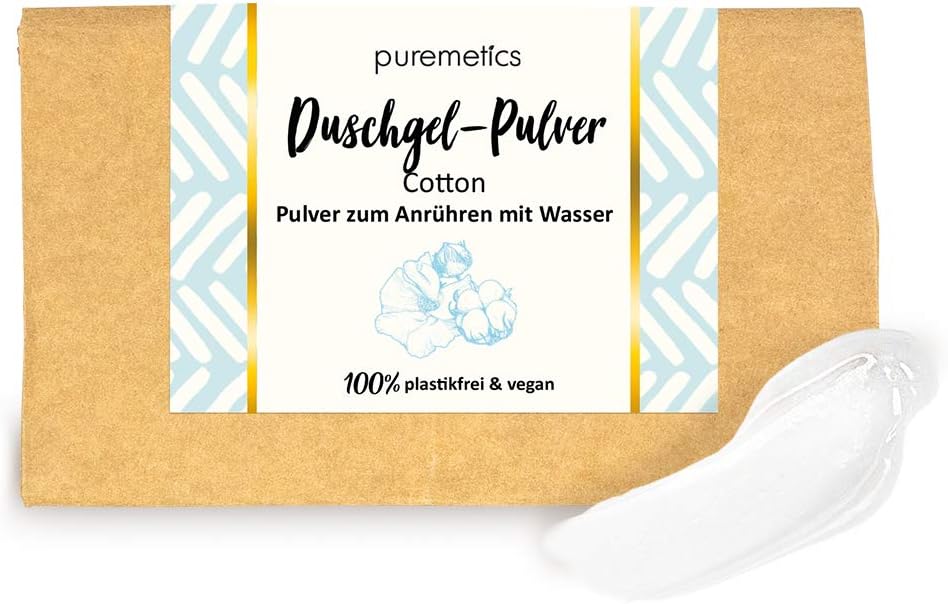 Puremetics Cotton Shower Gel Powder