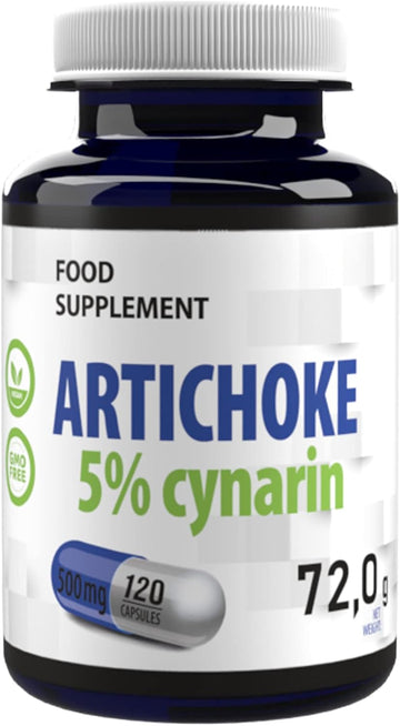 Hepatica Artichoke 5,000Mg Equivalent (500Mg 10:1 Extract) | 120 Vegan Capsules | High Strength 25Mg Cynarin | Supports Digestion & Liver Health | 3Rd Party Lab Tested