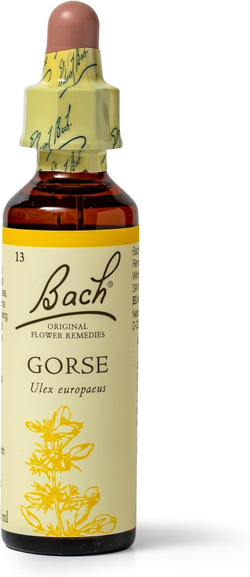 Bach Original Flower Remedies (Gorse) Know Your Own Mind, Remain Hopeful, Emotional Wellness, Natural Flower Essence, 20Ml