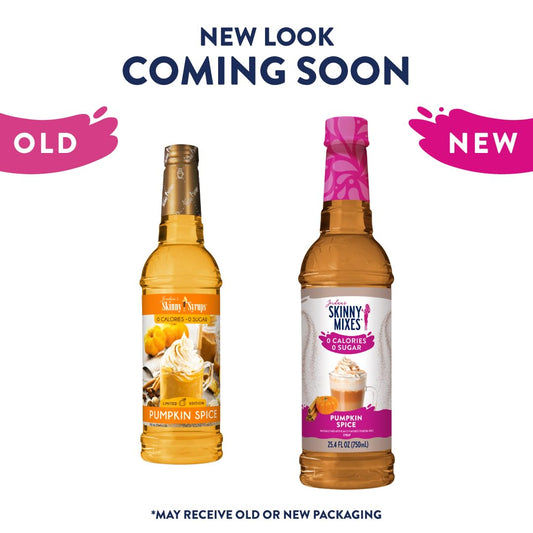 Jordan'S Skinny Syrups Sugar Free Coffee Syrup, Pumpkin Spice Flavor Drink Mix, Zero Calorie Flavoring For Chai Latte, Protein Shake, Food & More, Gluten Free, Keto Friendly, 25.4 Fl Oz, 1 Pack