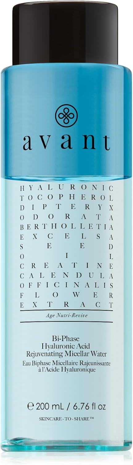 Avant | Bi-Phase Hyaluronic Acid Rejuvenating Micellar Water | 1X200 Ml
