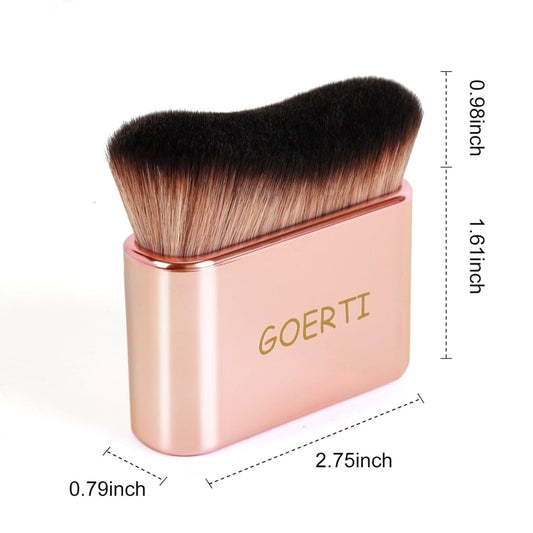 Self Tanner Kabuki Brush For Body, Professional Body Makeup Brush For Flawless Leg Makeup, Bronzer Shimmer Glow Blend Applicator Foundation Brush Makeup For Cream