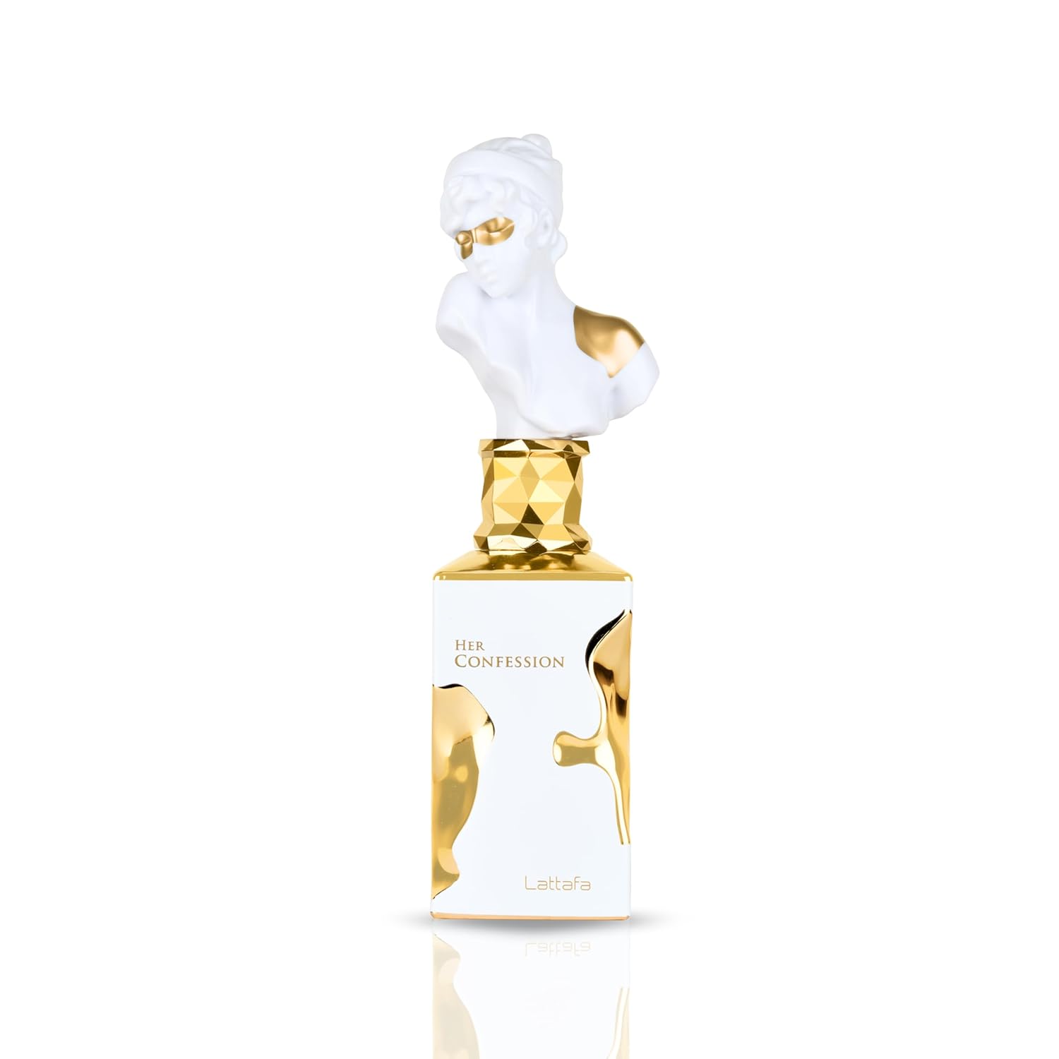Lattafa His Confession For Men Eau De Parfum Spray, 3.4 Ounce / 100 Ml