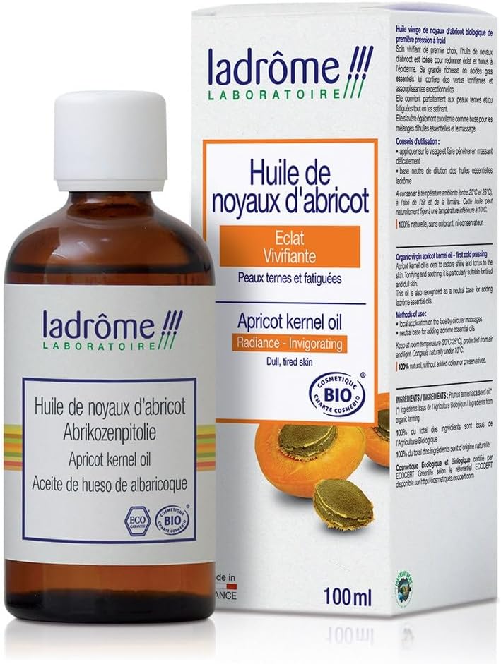 Ladrôme Organic Apricot Kernel Botanical Oil 100Ml