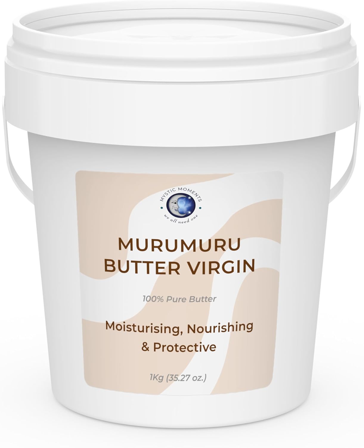 Mystic Moments | Murumuru Butter Virgin Butter 1Kg - Pure & Natural Cosmetic Butters Vegan GMO Free