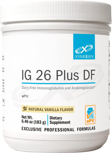 XYMOGEN IG 26 Plus DF - Dairy Free Immunoglobulin Powder + IgY Max Hyp