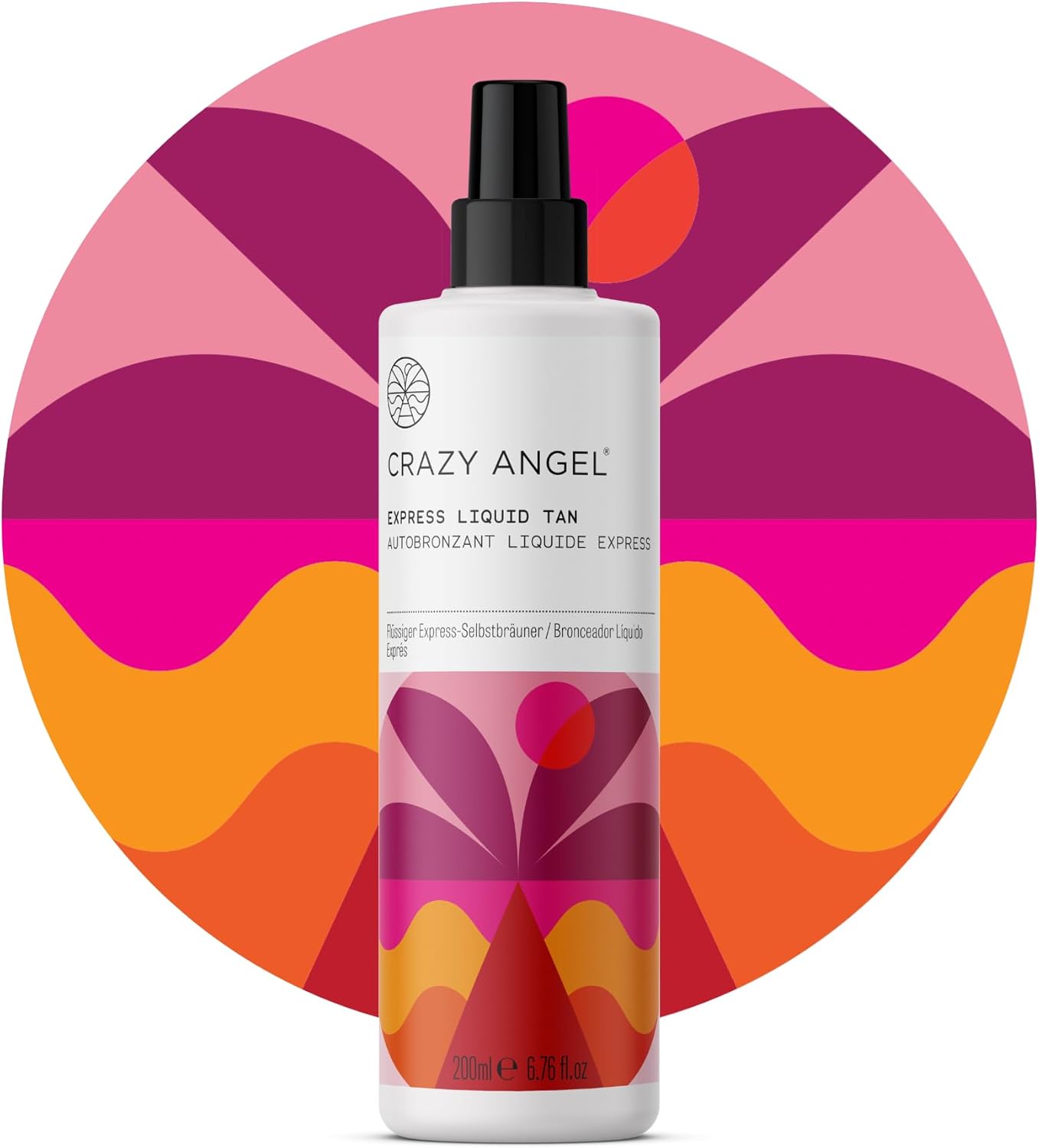 Crazy Angel Express Self-Tan Liquid 200Ml