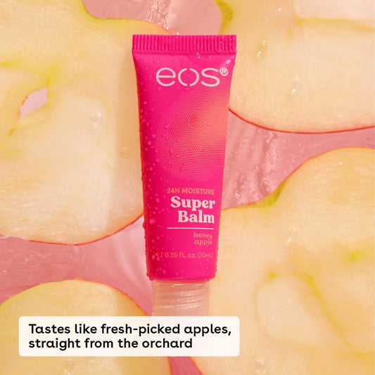 eos 24H Moisture Super Balm- Honey Apple, Lip Mask, Day or Night Lip Treatment, Made for Sensitive Skin, 0.35 fl oz