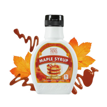 Choczero Maple Syrup, Sugar Free, Low Carb, Sugar Alcohol Free, Gluten Free, No Preservatives, Non-Gmo Dessert And Breakfast Topping Syrup, 10.5Oz (Pack Of 1)