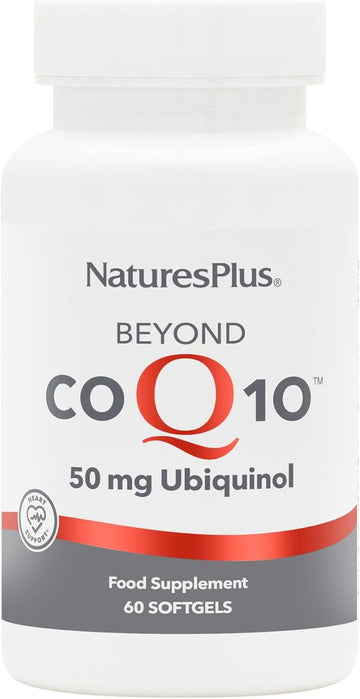 Naturesplus Beyond Coq10 50 Mg - 60 Softgels - Provides High-Strength Ubiquinol - Supports Overall Well-Being - 60 Servings