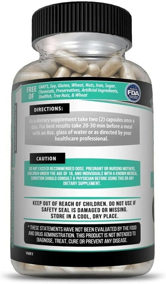 Kaya Naturals - Natural Herbal Stress Relief Support Vitamin Supplement To Relax And Calm The Mind - Boost Mood - Happy Pills - Anxiousness Support - 30 Capsules