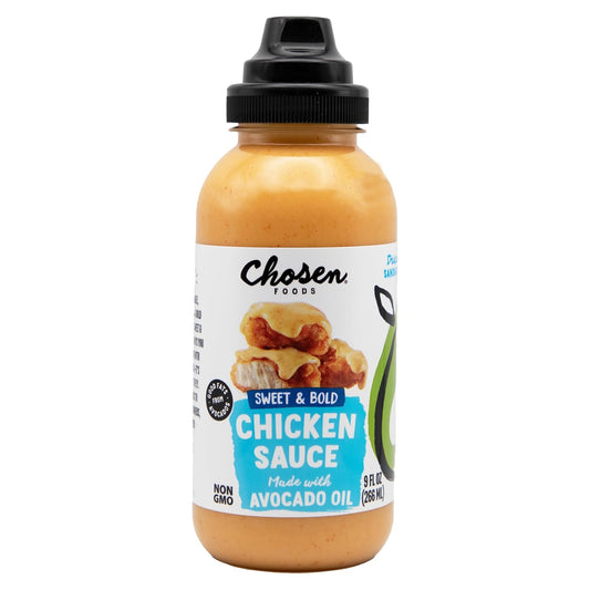 Chosen Foods Chicken + Burger Dip & Drizzle Sauce Bundle Made With 100% Pure Avocado Oil