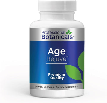Professional Botanicals Age Rejuve - Doctor Formulated to be a Hydrating, Skin-Renewal Formula That Supports The Body from The Inside-Out – 60 Vegetarian Capsules
